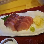 食事処 たむら水産 - 金沢産天然ぶり刺定食￥850