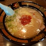 一蘭 - 【2017.12.30(土)】ラーメン(並盛・110g)790円