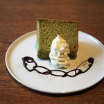カフェ カワタロ - 抹茶シフォンケーキ