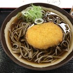 そこそこ - そこそこ　コロッケそば　530円