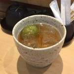 三代目 まる天 - 梅酒（ロック）