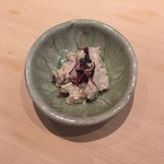 三代目 まる天 - お通し（とも和え）