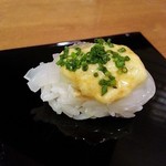 貴寿司 - イカ山かけ