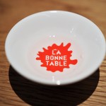 LA BONNE TABLE - 日本酒をおちょこに