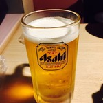Unikuto Nikuzushi Yakei Koshitsu Izakaya Sozai An - 生ビール