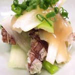 小樽・蕎麦屋・籔半 - 籔半 「シャコぬた」