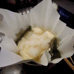 小樽・蕎麦屋・籔半 - 籔半 「雪見豆腐」