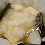 小樽・蕎麦屋・籔半 - 籔半 「雪見豆腐」