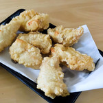 善通寺うどん - とり天