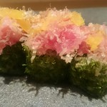 三宿の寿司 えん - トロタク巻き