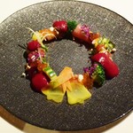 コシモ・プリュス - 長崎県産 本鮪中トロ ビーツ