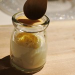 コシモ・プリュス - カリフラワーのブランマンジェ②