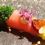 コシモ・プリュス - 長崎県産 本鮪中トロ ビーツ