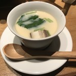 赤とうがらし - 茶わん蒸し