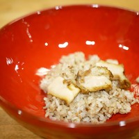 定谷 - 鮑のチャーハンは中にも鮑がいっぱい