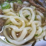 喰うかい - 牛すじうどん ４００円(税込)(2017年12月30日撮影)