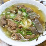 喰うかい - 牛すじうどん ４００円(税込)(2017年12月30日撮影)