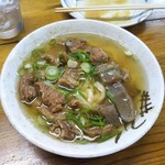 喰うかい - 牛すじうどん ４００円(税込)(2017年12月30日撮影)