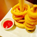 ステーキハウス松木 - オニオンリング