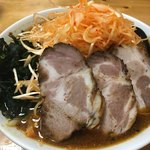 茅橋らーめん - ネギ味噌チャーシュー麺  950円