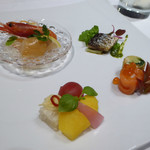 中国料理 北京 - 前菜の盛り合わせ