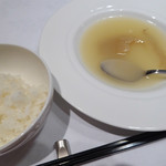 中国料理 北京 - 宮廷風フカヒレの姿煮とごはん