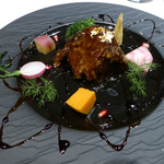 中国料理 北京 - 和牛ホホ肉の黒酢ソース