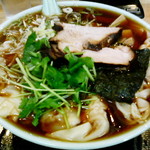 味の大西 - ワンタンメン