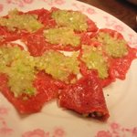 まえだや - ラムネギ塩（網焼き）1人前1200円