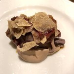地中海食堂Oliva - フランスのキノコに白トリュフ