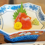 柳家 - 落ち鮎の網にかかったサツキマス