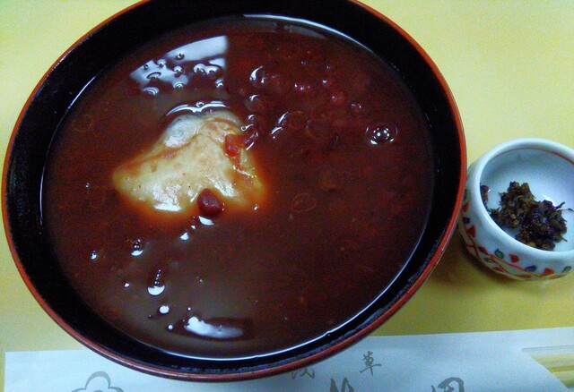 Shiruko kiểu quê (súp đậu đỏ)