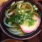 満留賀 - セットのうどん