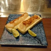 くずし鉄板 あばぐら 神田店 - 海老パン