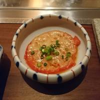 くずし鉄板 あばぐら 神田店 - トマトのチーズ焼き