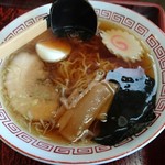 和食処　田舎家 - 半ラーメン