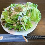 和食処　田舎家 - 無料のサラダ