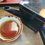 和食処　田舎家 - 蕎麦湯