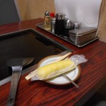 お好焼はやし - 卓上