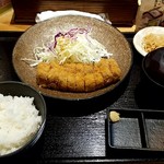 牛かつ いち華 - 牛かつ定食