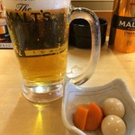 寿司居酒屋 や台ずし - 生ビール 19時迄半額