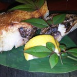 えんや - ブリの塩焼き  カマの塩焼きもついてたー！