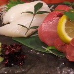 えんや - イカ  鮪   お造り