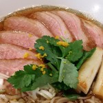 麺屋 六感堂 - 鴨南蛮（2017/12/30限定の年越し蕎麦）