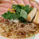 麺屋 六感堂 - 鴨南蛮（2017/12/30限定の年越し蕎麦）