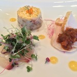 ロルキデ　ブランシュ - 前菜3種、美味しかったっす