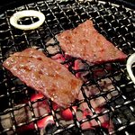 炭火焼肉 樹苑 - 肉々しいロース！