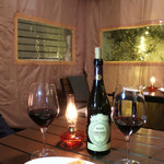 リストランテ ピッツェリア ジャンカルロ トウキョウ - アマローネで乾盃〜♬