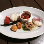 リストランテ ピッツェリア ジャンカルロ トウキョウ - アンティパスト６種