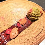 エクアトゥール - モンブラン、フランボワーズ